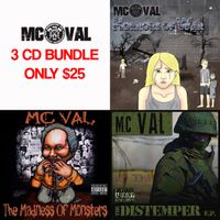 MC Val CD Bundle (3 Albums): MC Val