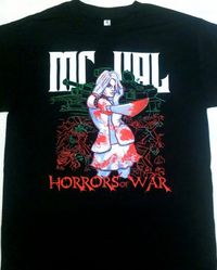 Men's MC Val "Horrors of War" Anime Shirt (3XL & 4XL Only)