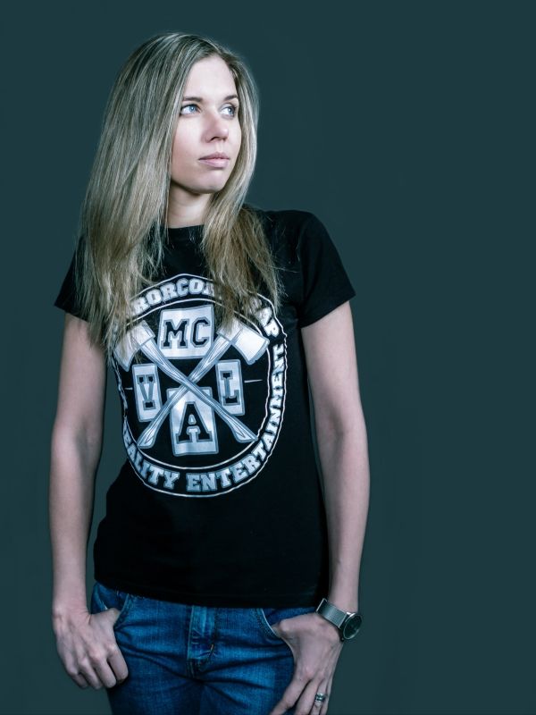Women's MC Val Logo Horrorcore Shirt (Black)