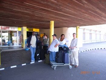 Arrival in Maputo
