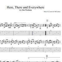Here, There and Everywhere - Transcription