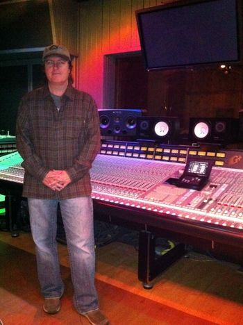 Randy at his studio
