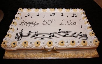 Our 50th Birthday Cake
