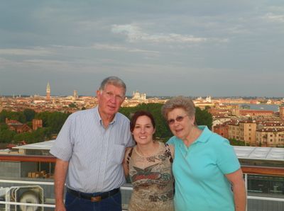 Allison and Grandparents Mediterrean