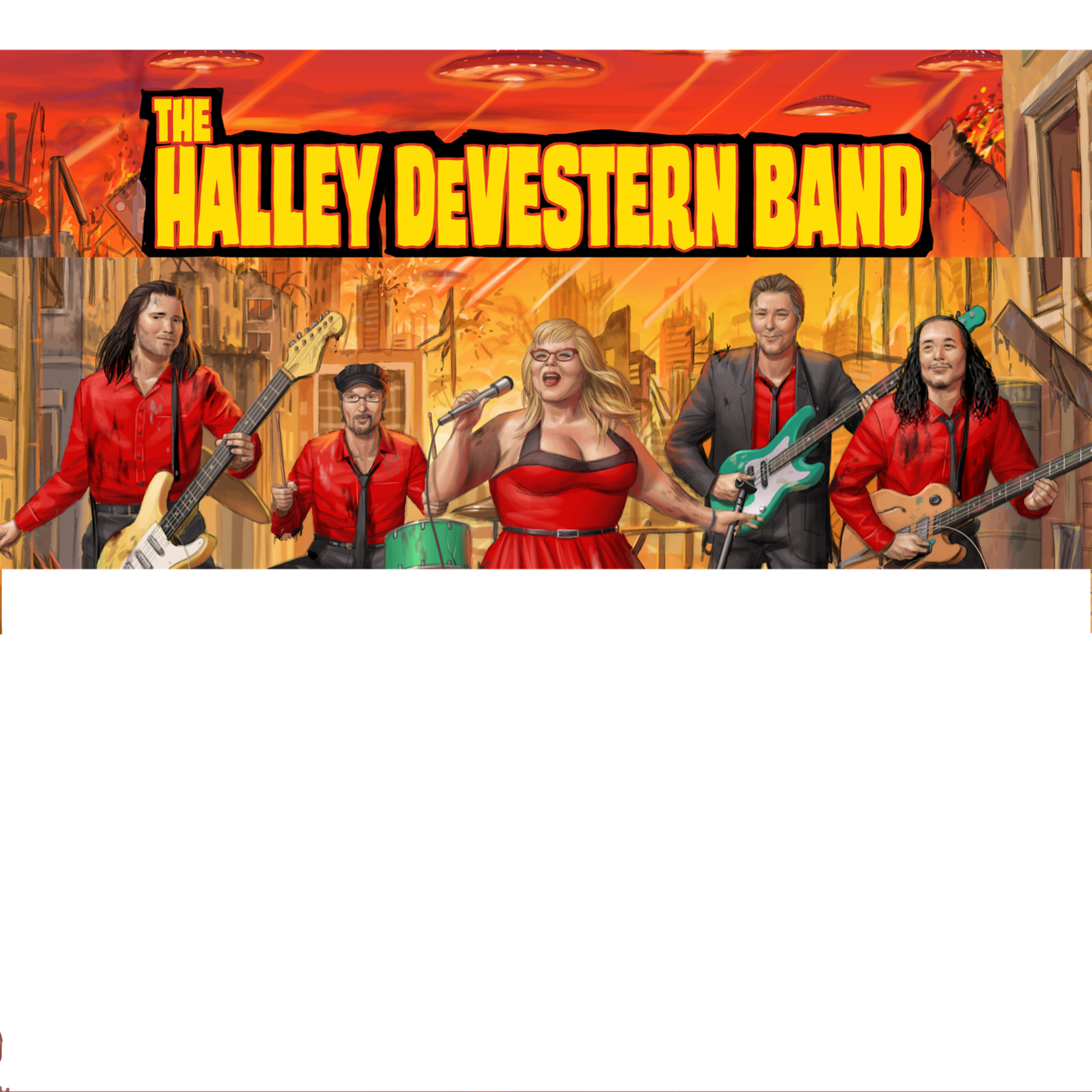 The Halley DeVestern Band - Press