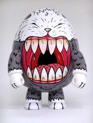 "Hamscer" Custom on a Toy2R Egg Qee. Announced for release but never made.
