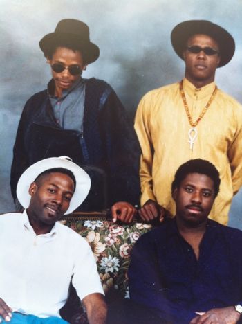 First Fuzzy and The Bluesmen Band - Jan Pratt, Marsh Anderson, Lee Jones and Fuzzy Rankins
