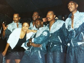 Fuzzy with the 14 Carat Band with Joe Tyson, Caesar Westbrook, Harley, Frank Greer and June Allen
