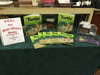 Nick's Book Signing Table @ Main Street Books (Dec 2015)
