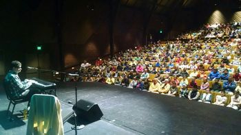 Bishop Center at Grays Harbor College Performing in front of 400 students (May 2017)
