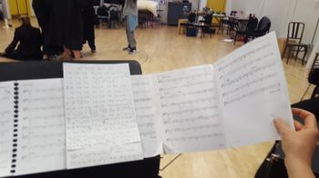 Score and rehearsal space at DCPA
