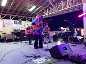 Kathy playing at Rockers In Recovery festival 2015 in Pembroke Pines, FL
