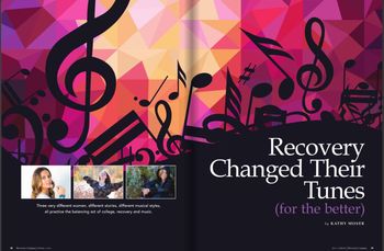 Recovery Campus Magazine article written by Kathy
