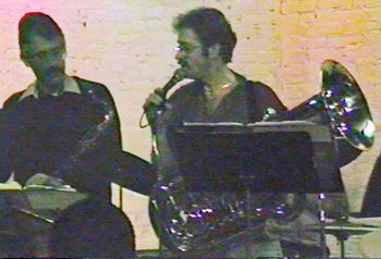 Sextet @ Paradigm Center - January 1988 (22): Steve Wood, Brad

