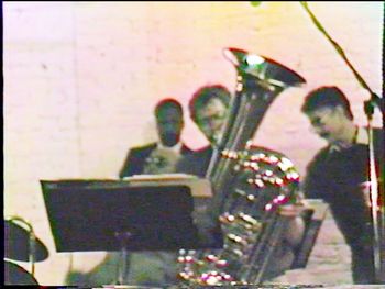 Sextet @ Paradigm Center - January 1988 (4): Vincent Bowens, Ron Johnson, Brad, Steve Wood
