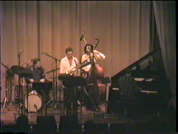 The Tuba Rules! @ DIA - April 1990 (29): Danny Spencer, Brad, Jaribu Shahid, Kenn Cox
