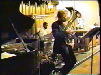 Jefferson Ave. Jazz Vespers - March 1994 (40): Gerald Cleaver, Brad
