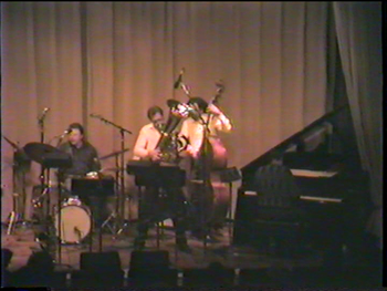 The Tuba Rules! @ DIA - April 1990 (19): Danny Spencer, Brad, Jaribu Shahid, Kenn Cox
