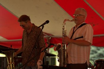 Michigan Jazz Festival (With Steve Wood) - 2011 (6): Brad, Steve Wood
