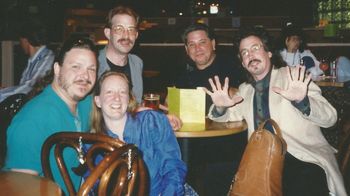 San Francisco Visit - 1997 (13): ?, ?, Brad, Mike Bacile, Scott Petersen
