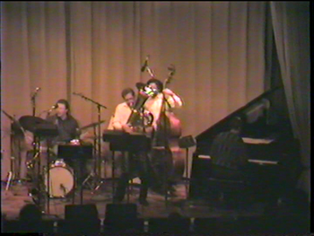 The Tuba Rules! @ DIA - April 1990 (12): Danny Spencer, Brad, Jaribu Shahid, Kenn Cox

