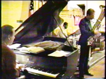 Jefferson Ave. Jazz Vespers - March 1994 (36): Gary Schunk, Gerald Cleaver, Brad
