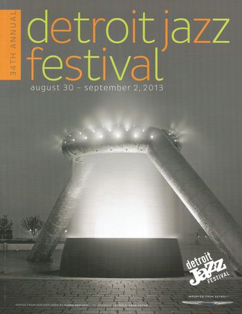 Detroit Jazz Fest 2013 (1) - Program-Cover
