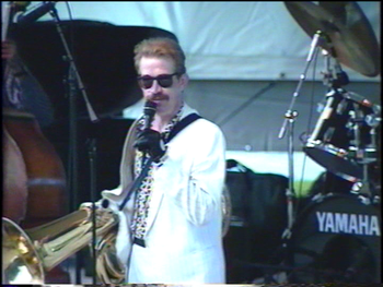 Flint/King Cobra Jazz Festival - August 1994 (21): Jaribu Shahid (Partial), Brad
