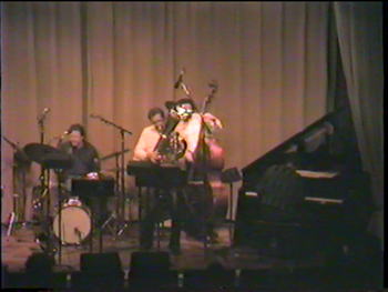 The Tuba Rules! @ DIA - April 1990 (11): Danny Spencer, Brad, Jaribu Shahid, Kenn Cox
