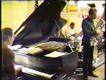 Jefferson Ave. Jazz Vespers - March 1994 (35): Gary Schunk, Gerald Cleaver, Brad
