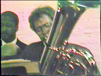 Sextet @ Paradigm Center - January 1988 (9): Vincent Bowens, Ron Johnson (Partially Hidden), Brad
