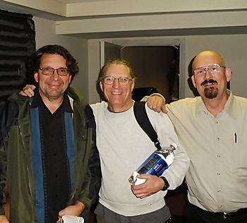 Men in glasses - Tommy, Mike & Henri - photo by WW

