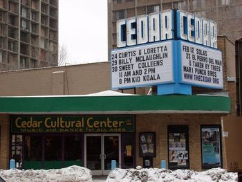 Cedar Cultural Center, 2010 January 24 concert
