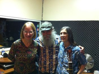 With Gaye Auxier at WDBX Radio Carbondale, Illinois, Nov 1, 2013
