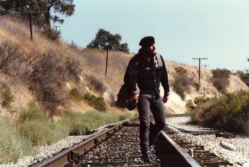 Grayson runs away - "Tears Of Love" video. (August, 1988, Big Sur, California)
