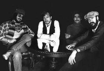 Early 80's. The Grayson Hugh Band, 1980 - looking like an Amish rock band. (left to right: Rob Gottfried, Grayson Hugh, David Stoltz, Tom Majesky.)
