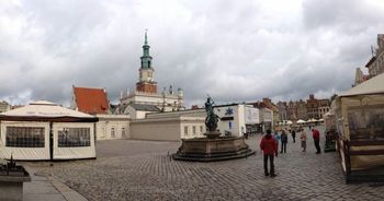 Old Town in Poznan, home of the Polish revolution, September 19, 2012.
