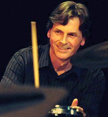 John Bishop is a wonderful drummer and the owner of the Origin Records label.
