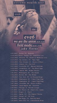 Opening for Eve 6 (!!!) at The Wilbur