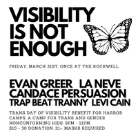 Trans Day of Visibility benefit show!