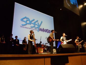 Joe Given & other performers at SASSY Awards 2011
