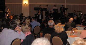 with Norwood High School Jazz Band
