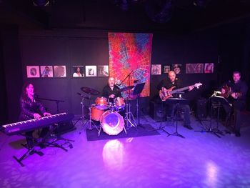 Black Box Theater, MMAS performing "Krisanthi Sings Carole, Carly and Karen" show with John DiSanto on drums, Steve Skop on bass, Steve Forrest on guitar
