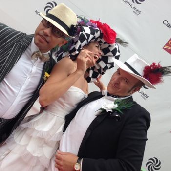 On the Red Carpet with Carlos & Susan Jaksich at the 86th Annual Canadian Derby August 15, 2015
