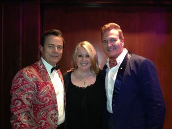 Darcy Kaser & I with Jann Arden at the PJ Party which Jann appeared at and I did seminars on how to throw the Ultimate PJ Party at the Fairmont Jasper Park Lodge March 14-16, 2014
