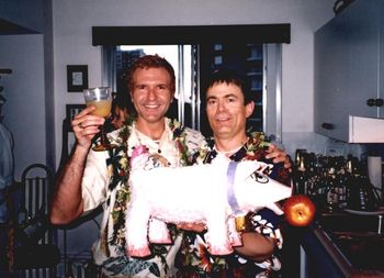 HAWAIIAN PARTY - Randall MacDonald & Darcy Kaser- May 2003
