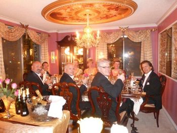Our fellow passengers at our Titanic Dinner party April 14, 2012
