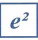 E² blue logo
