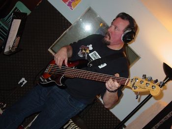 Steve Gilligan plays rock solid bass on "Truth".

