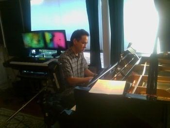 Daniel Matsuda on piano for White Lilies Bloom--MAJESTIC!
